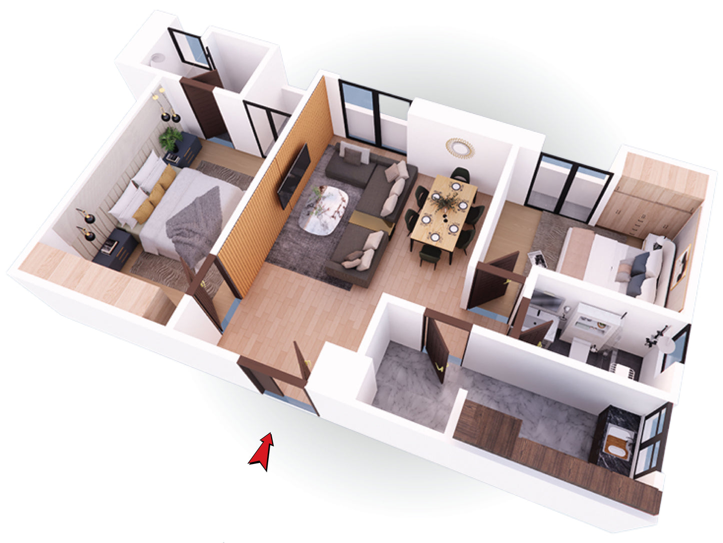 Jumbo Real Estate Sar Bet Residential Apartments